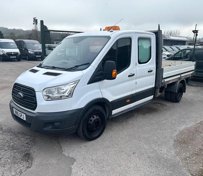 Used Ford Transit 125 HP (91 kW) 2016 White Cabriolet