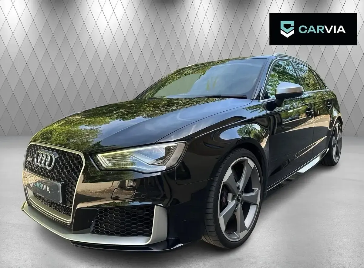 Used Audi RS3 Sportback Sport 367 HP (269 kW) 2015 Black Hatchback