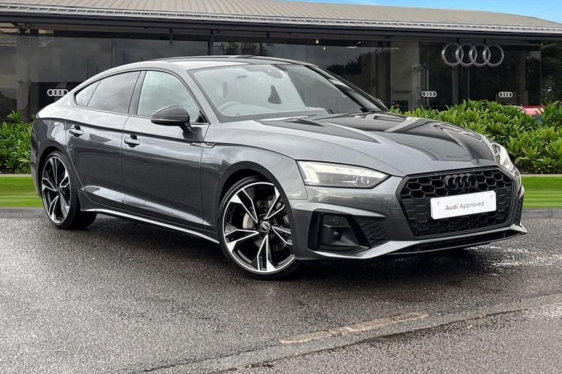 Grey Used 2022 Audi A5 Black Edition Hatchback | £29,990 (A bit pricey) - Image 1/4