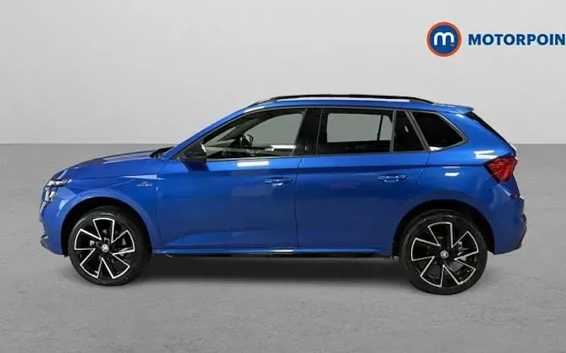 Used Skoda Kamiq Monte Carlo 110 HP (80 kW) 2023 Blue SUV