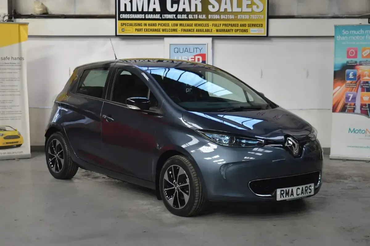 Used Renault Zoe Dynamique 80 kW (109 HP) 2019 Grey Hatchback