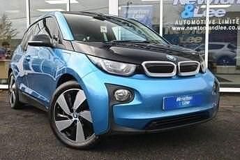 Used BMW i3 Comfort Edition 170 HP (125 kW) 2017 Blue Hatchback