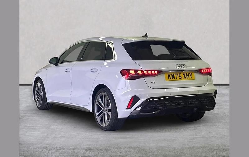 Used Audi A3 S-Line 147 HP (108 kW) 2025 White Hatchback