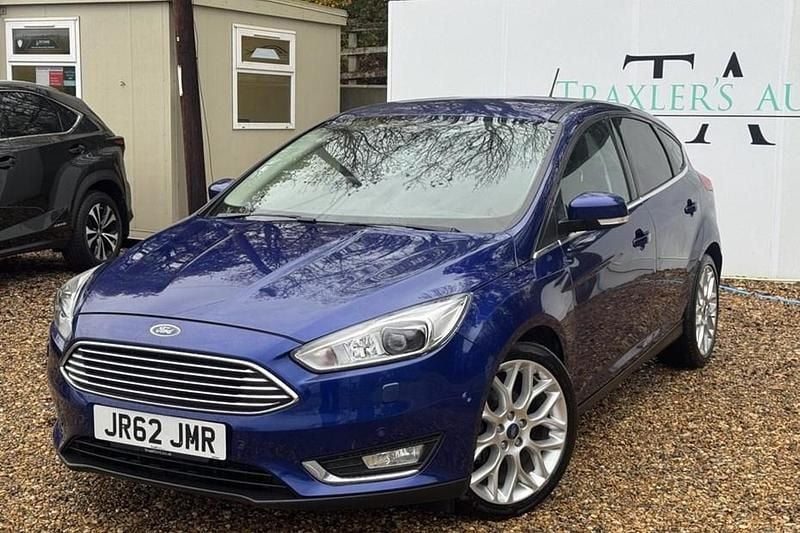 Blue Used 2018 Ford Focus Titanium X Hatchback | £10,000 (Good price) - Image 1/1