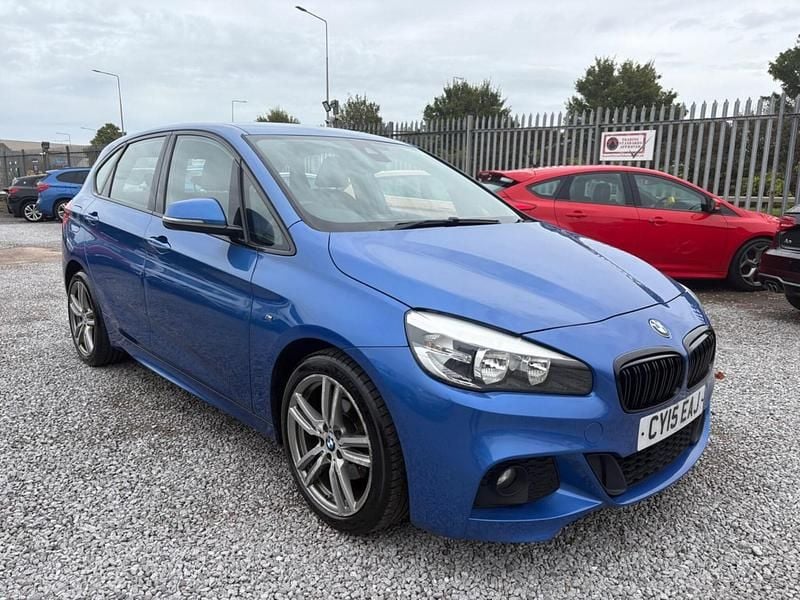 Blue Used 2015 BMW 216 Active Tourer M Sport MPV | £5,000 (Fair price) - Image 1/4