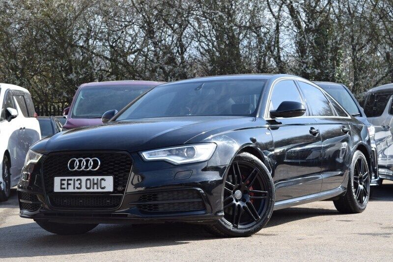 Black Used 2013 Audi A6 S-Line Sedan | £4,995 (Fair price) - Image 1/4