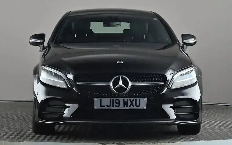 Used Mercedes C200 AMG line 184 HP (135 kW) 2019 Black Coupe