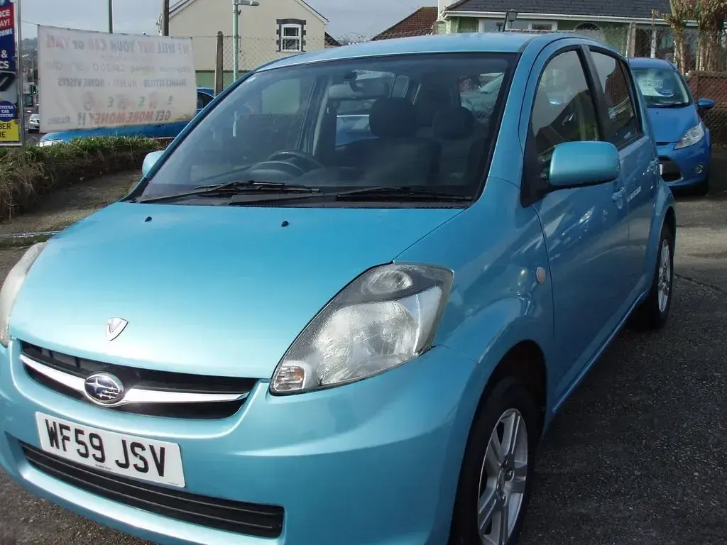 Used Subaru Justy 70 HP (51 kW) 2009 Blue Hatchback