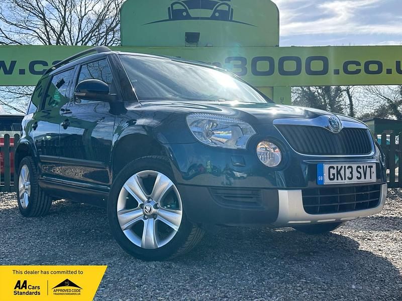 Used Skoda Yeti SE 105 HP (77 kW) 2013 Blue SUV