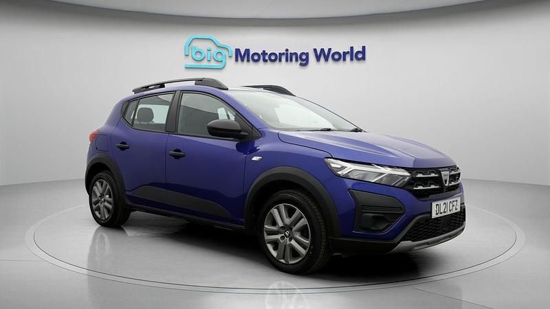 Blue Used 2021 Dacia Sandero Essentiel Hatchback | £10,300 (Fair price) - Image 1/4