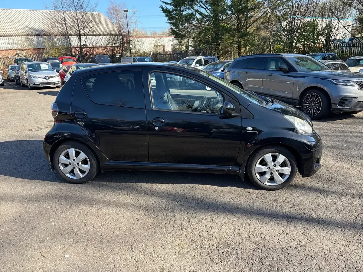 Used Toyota Aygo Style 2014 Black Hatchback