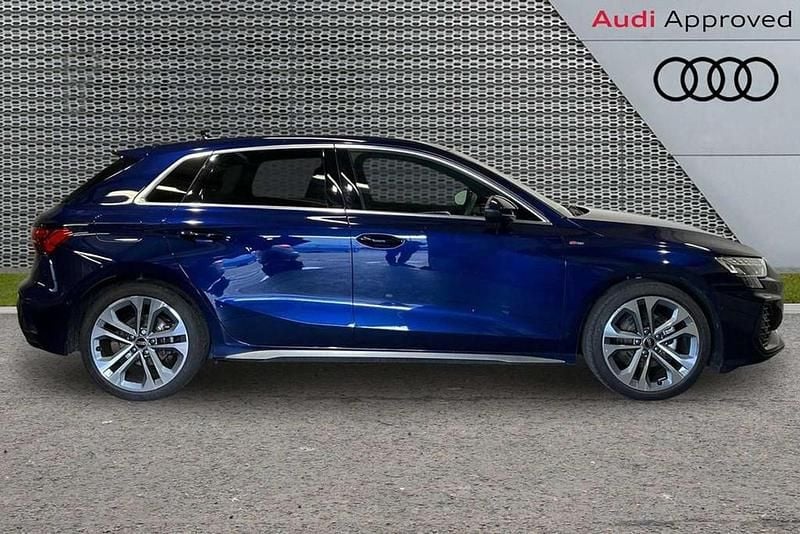 Used Audi A3 S-Line 147 HP (108 kW) 2025 Blue Hatchback