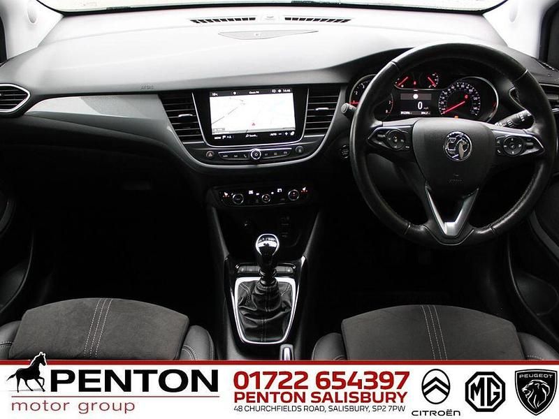 Used Vauxhall Crossland Ultimate 130 HP (95 kW) 2022 Blue SUV