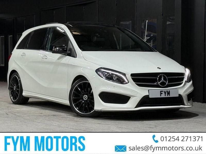 Used Mercedes B200 AMG line 2017 White MPV