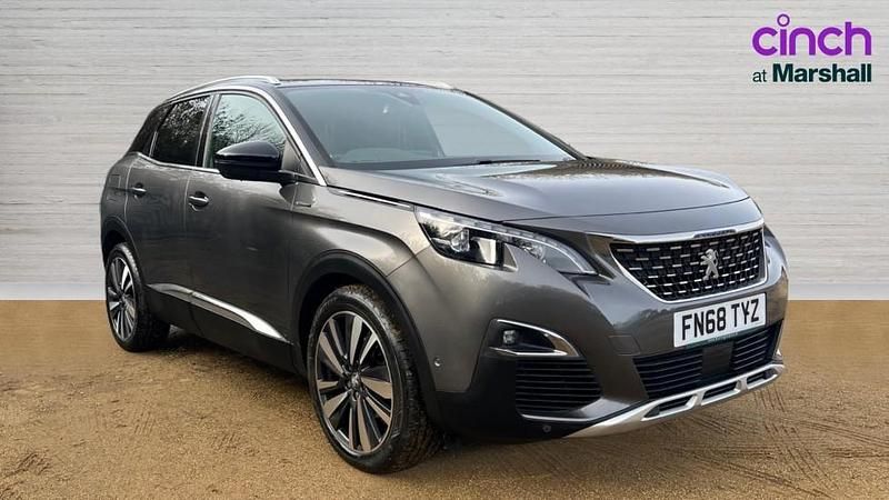 Used Peugeot 3008 GT-line 131 HP (96 kW) 2018 Grey SUV