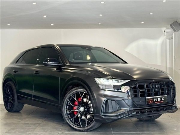 Grey Used 2021 Audi Q8 Black Edition SUV | £42,995 (Fair price) - Image 1/1