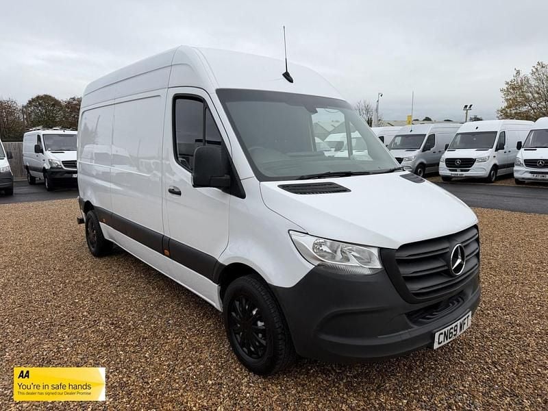 White Used 2019 Mercedes Sprinter Van | £12,450 (Expensive) - Image 1/3