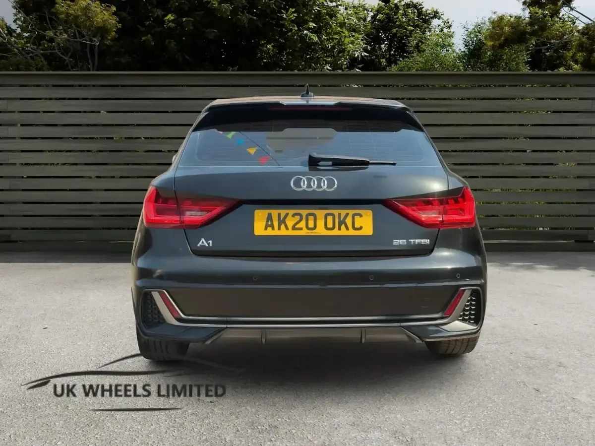Used Audi A1 Sportback S-Line 95 HP (69 kW) 2020 Black Hatchback