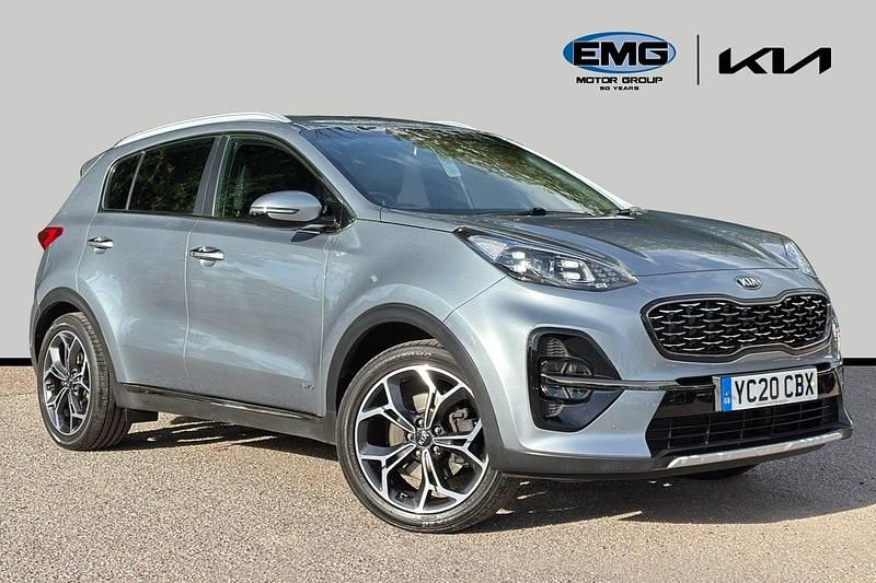 Silver Used 2020 Kia Sportage 4 SUV | £15,999 (Fair price) - Image 1/3