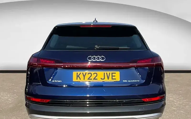 Used Audi e-tron Advanced 300 kW (408 HP) 2022 Blue SUV