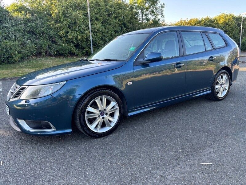 Blue Used 2008 Saab 9-3 Aero Estate | £4,390 (Good price) - Image 1/4