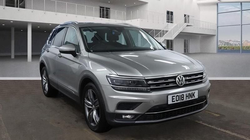 Used VW Tiguan SEL 150 HP (110 kW) 2018 Tungsten silver SUV