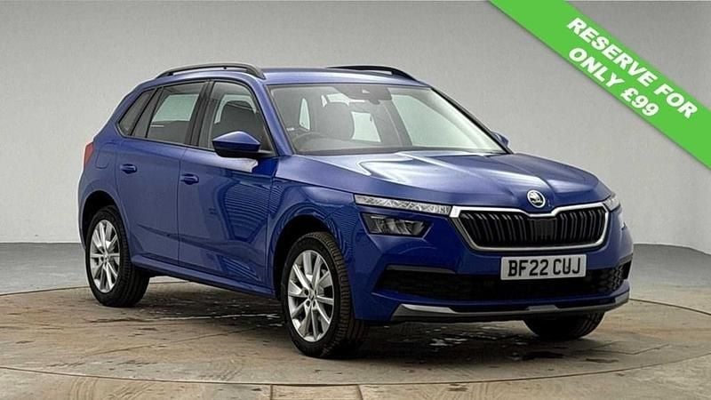 Used Skoda Kamiq SE 110 HP (80 kW) 2022 Blue SUV