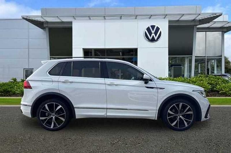 Used VW Tiguan R-line 150 HP (110 kW) 2021 White SUV