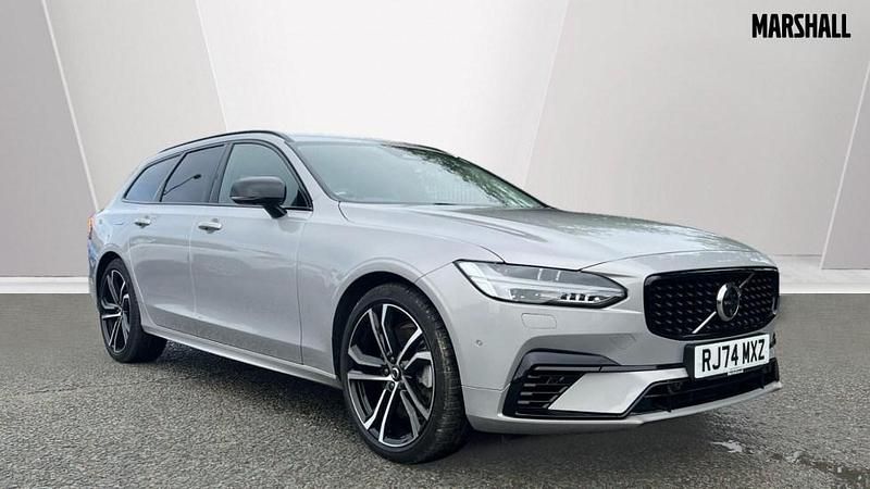 Silver Used 2024 Volvo V90 Ultra Estate | £36,980 (Fair price) - Image 1/4