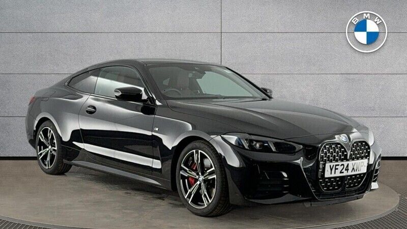 Black Used 2024 BMW 420 M Sport Coupe | £37,740 (Fair price) - Image 1/4