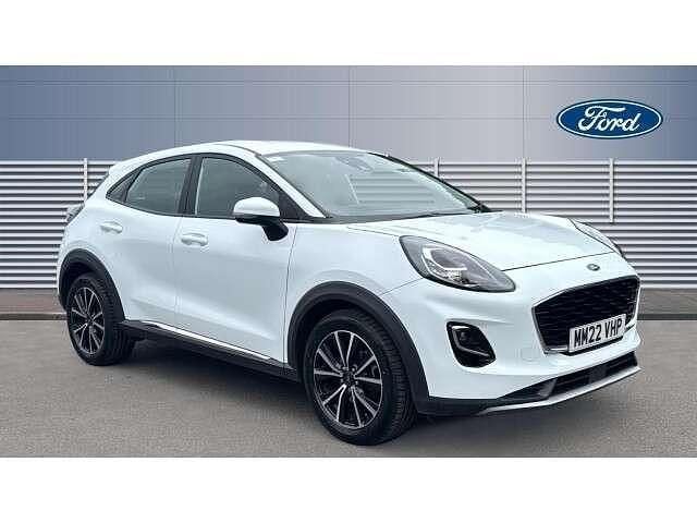White Used 2022 Ford Puma Titanium SUV | £13,858 (Good price) - Image 1/4