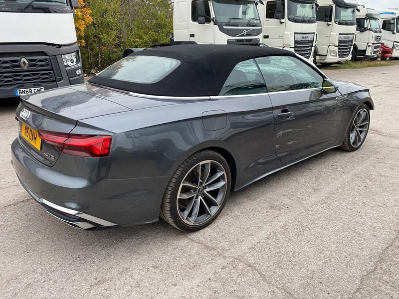 Grey Used 2021 Audi A5 Cabriolet S-Line Cabriolet | £12,450 - Image 1/4
