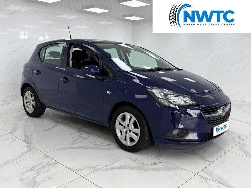 Blue Used 2015 Vauxhall Corsa Design Edition Hatchback | £3,795 (Fair price) - Image 1/3