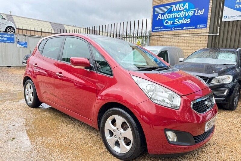 Red Used 2012 Kia Venga 3 Hatchback | £2,995 (Fair price) - Image 1/1