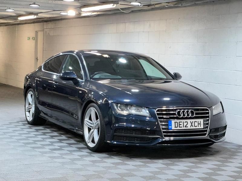 Used Audi A7 Sportback S-Line 2012 Blue Hatchback