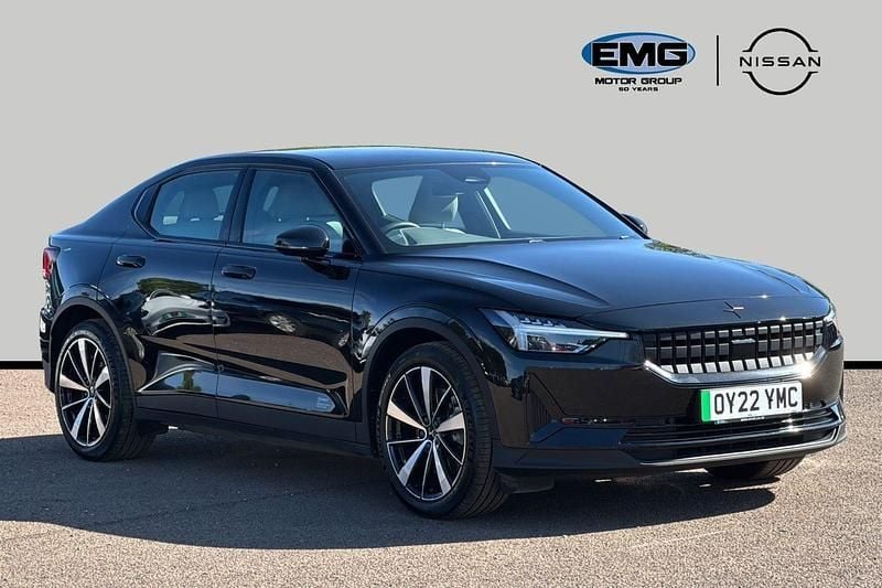 Black Used 2022 Polestar 2 Long Range Dual motor Sedan | £22,595 (Fair price) - Image 1/2
