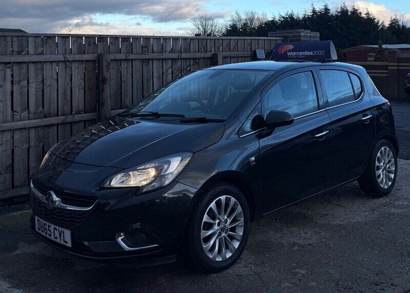 Black Used 2015 Vauxhall Corsa Hatchback | £1,750 - Image 1/4