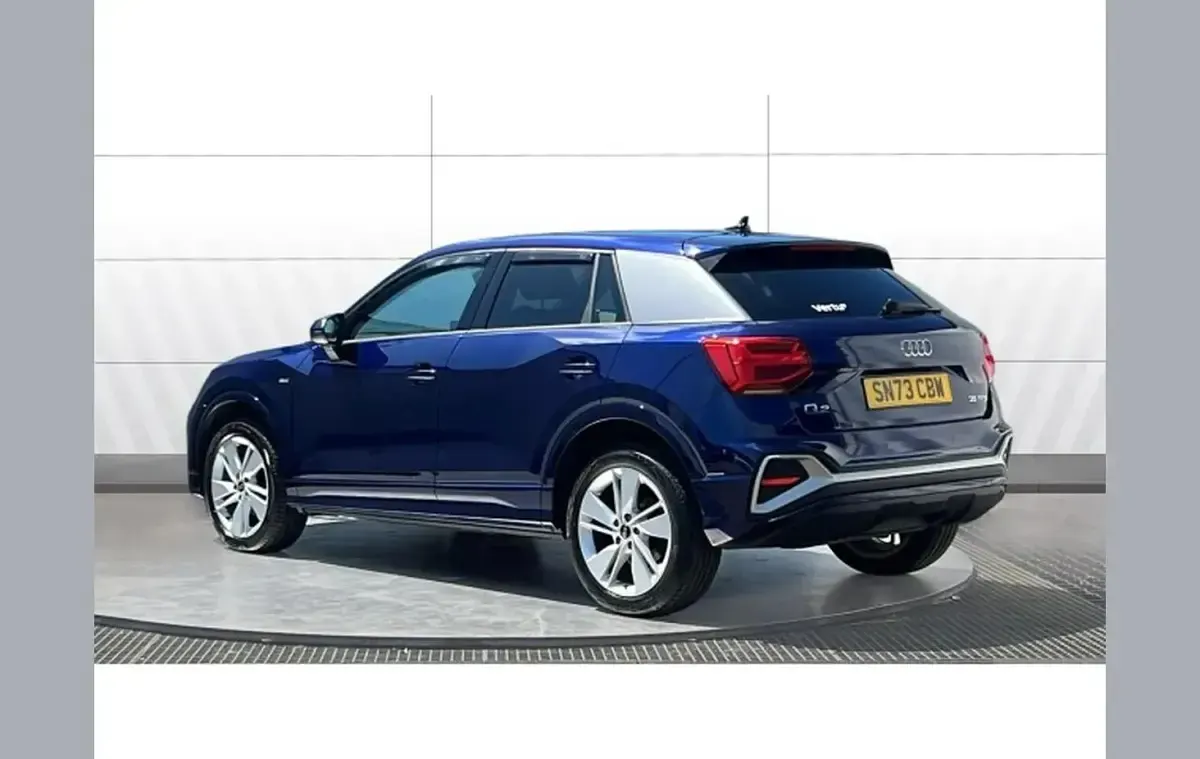 Used Audi Q2 S-Line 147 HP (108 kW) 2023 Blue SUV
