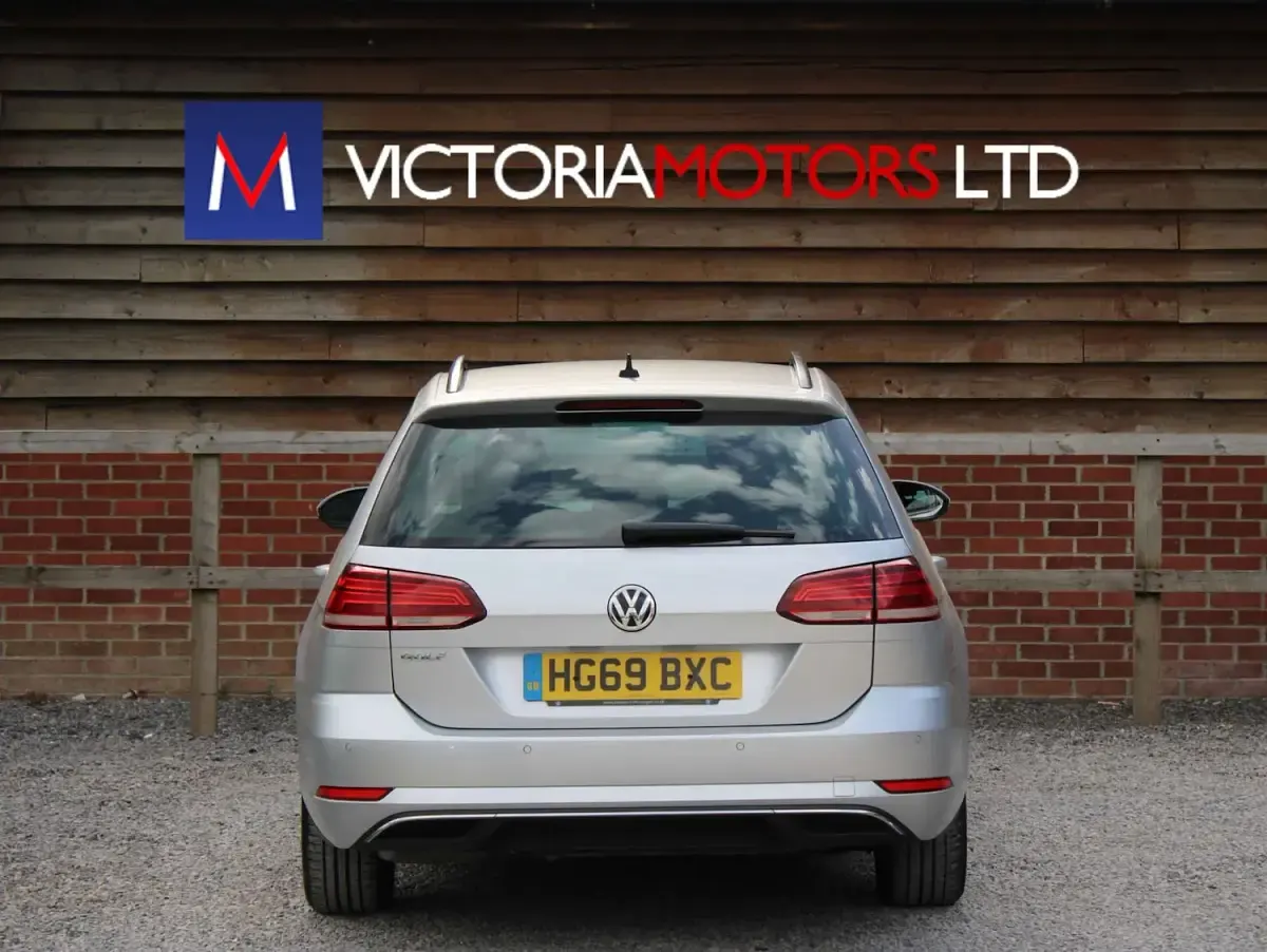 Used VW Golf VII Match 150 HP (110 kW) 2020 Silver Estate