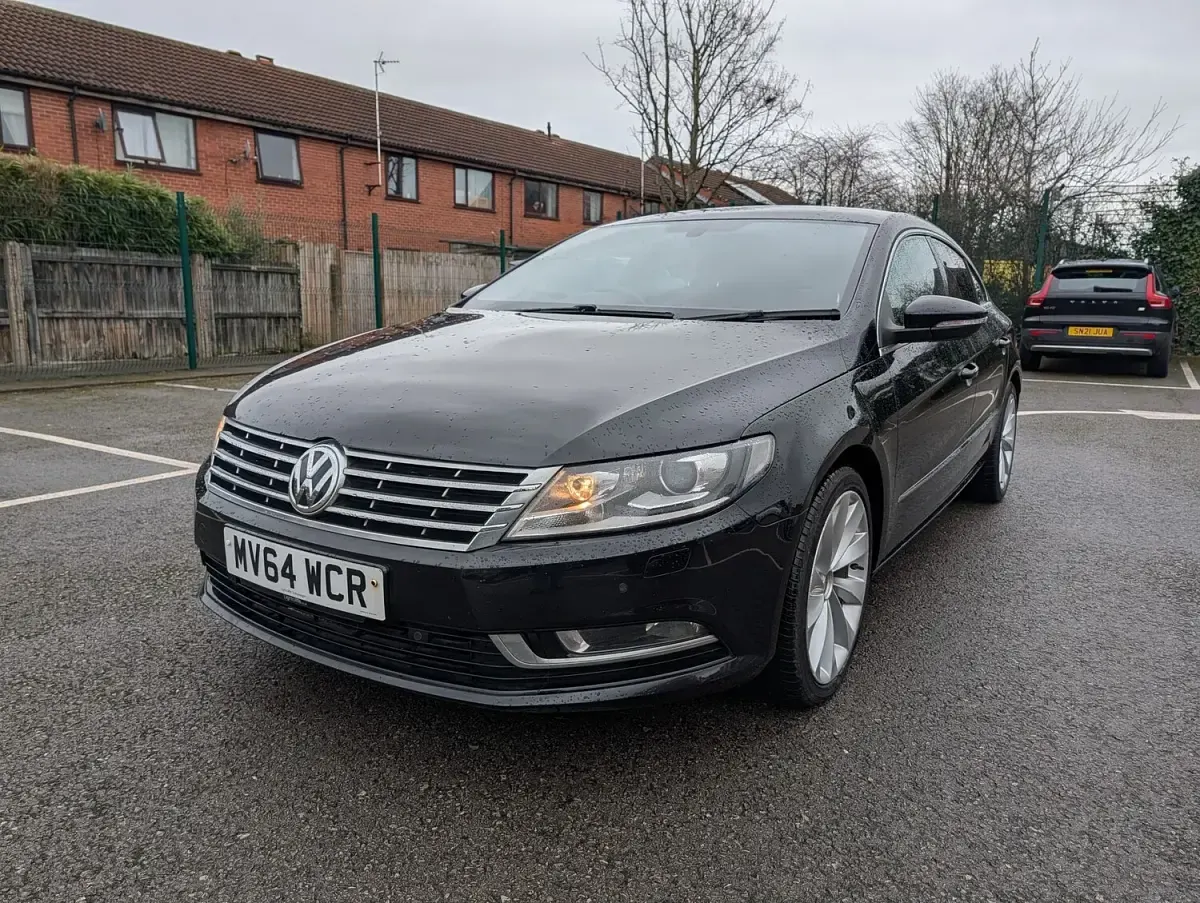 Used VW CC GT 210 HP (154 kW) 2014 Black Sedan