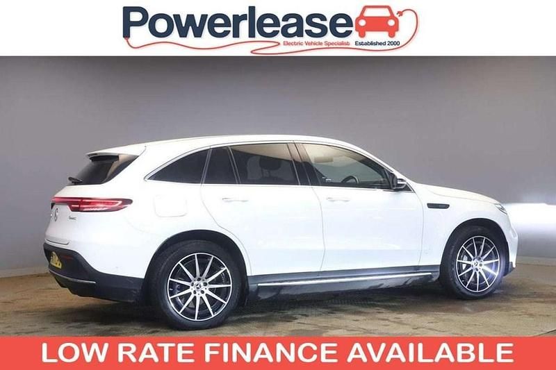 Used Mercedes EQC400 AMG line 300 kW (408 HP) 2021 White SUV