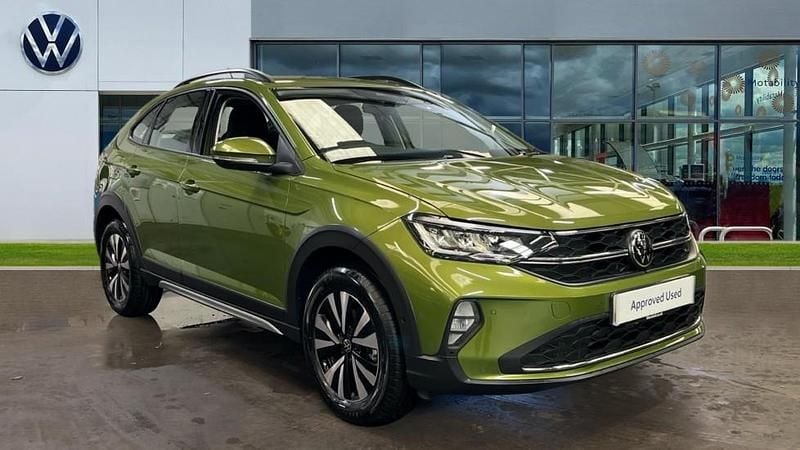 Visual green metallic New 2025 VW Taigo Life SUV | £20,120 (Super price) - Image 1/4