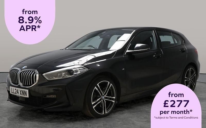 Black Used 2024 BMW 116 M Sport Hatchback | £20,835 (Good price) - Image 1/3