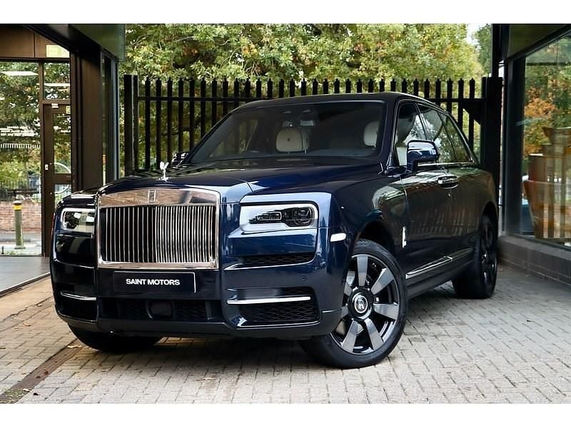 Used Rolls Royce Cullinan 563 HP (414 kW) 2019 Blue SUV