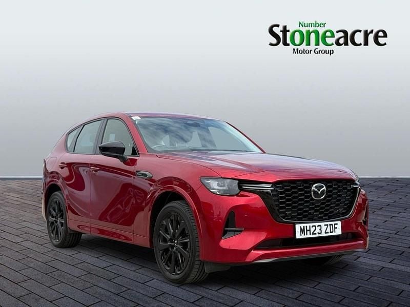 Red Used 2023 Mazda CX-60 Homura-Line SUV | £29,840 (Fair price) - Image 1/4