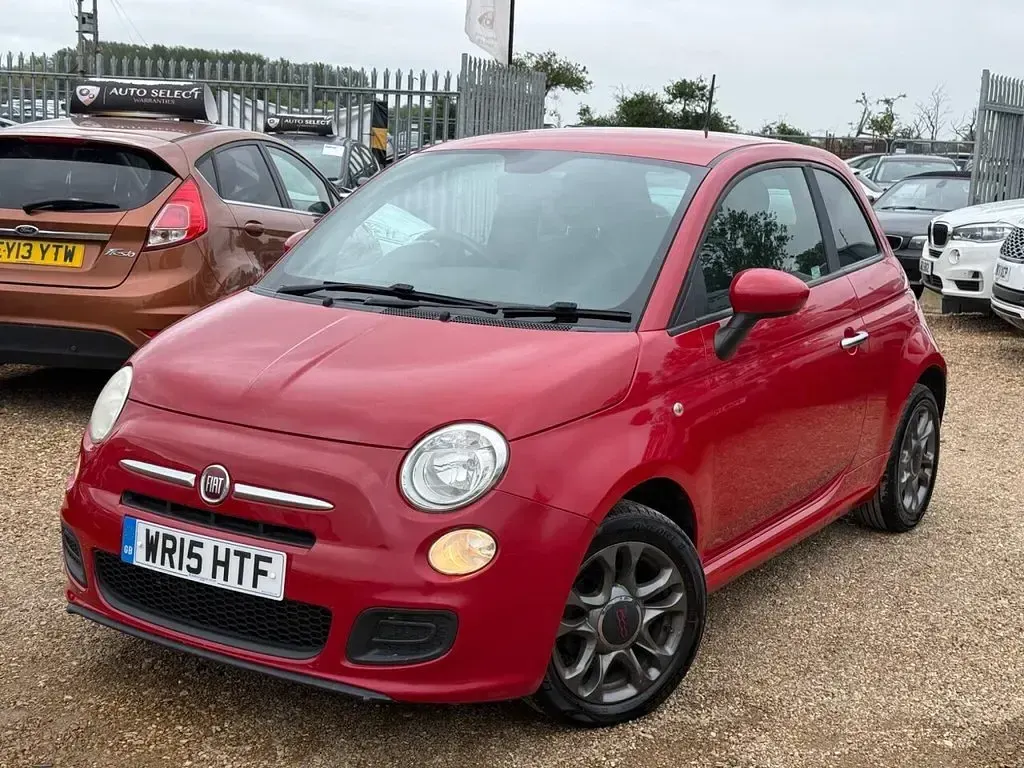 Used Fiat 500 S 69 HP (50 kW) 2015 Red Hatchback