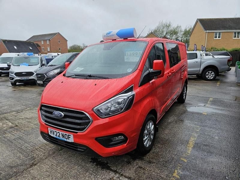 Used Ford Transit Custom Limited 2022 Red Hatchback