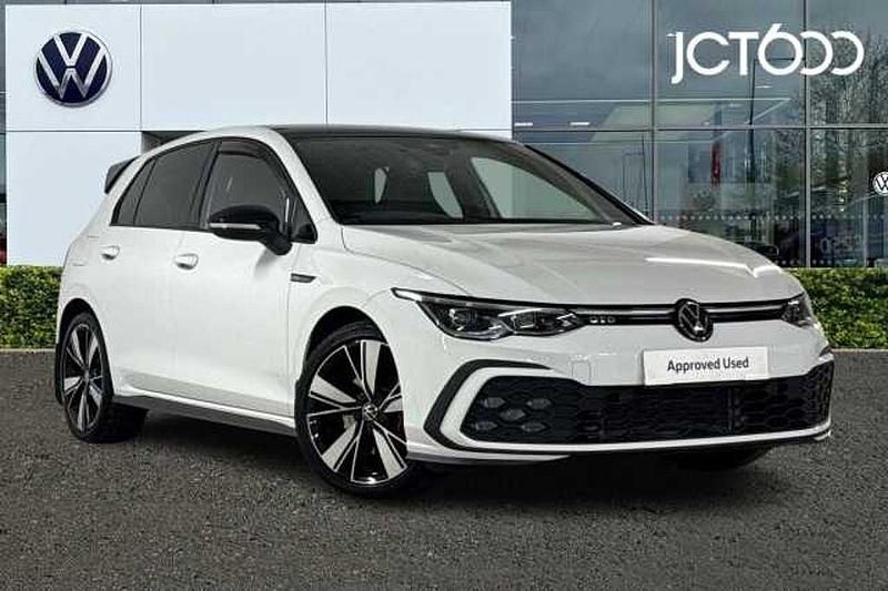 White Used 2024 VW Golf VIII GTD Hatchback | £29,257 (Fair price) - Image 1/4