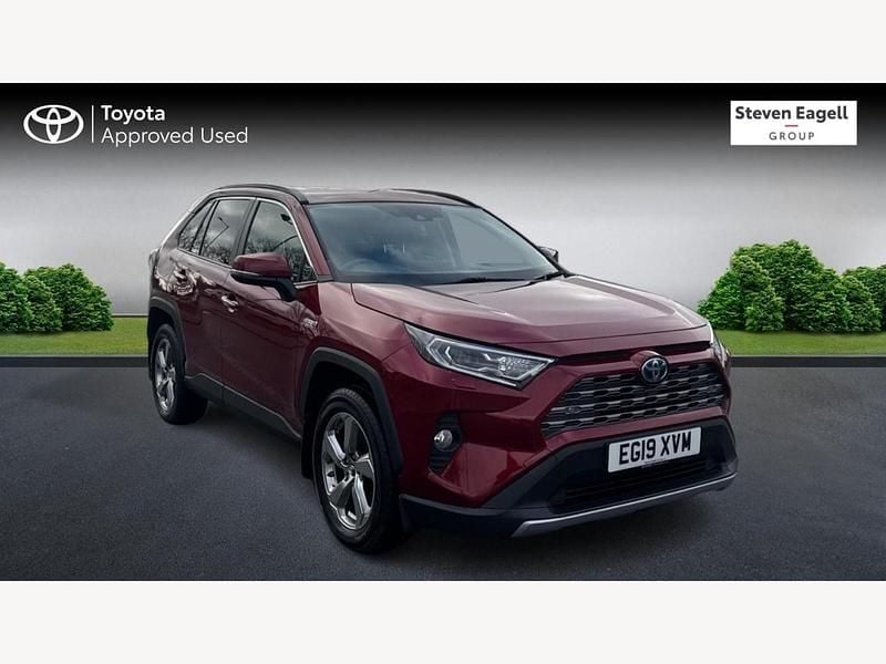 Red Used 2019 Toyota RAV4 Estate | £22,000 (Fair price) - Image 1/3