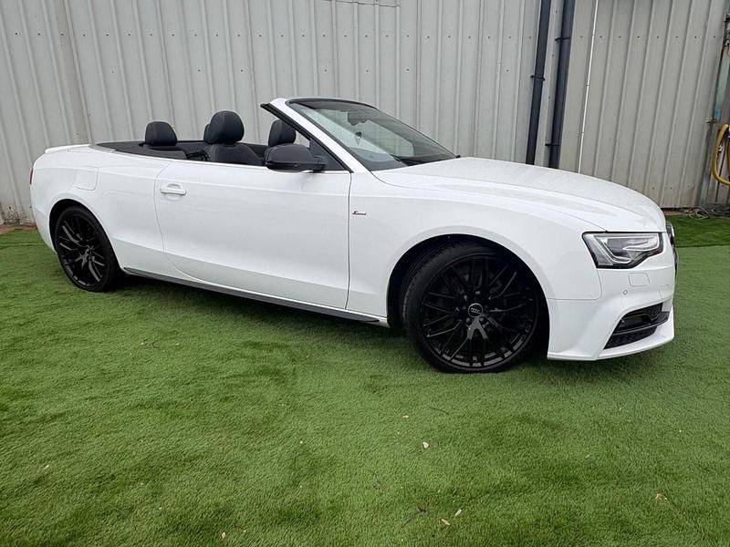 Used Audi A5 Cabriolet S-Line 2015 White Cabriolet